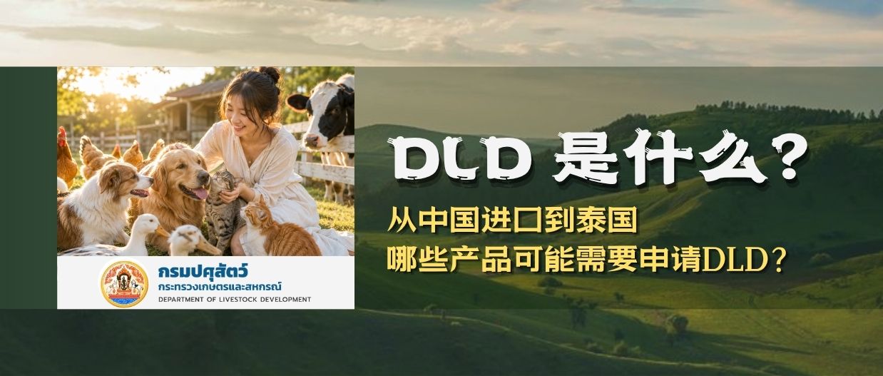 DLD是什么？哪些产品进入泰国需要申请DLD？